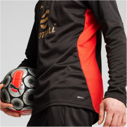 PUMA AC Mailand 1/4-Zip Trainings-Top Herren 04 - PUMA black/for all time red S