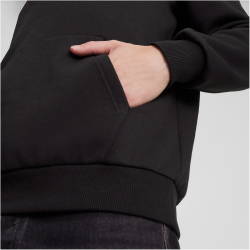 PUMA BVB Borussia Dortmund Essentials Fleece Hoodie Herren 10 - PUMA black/shadow gray S