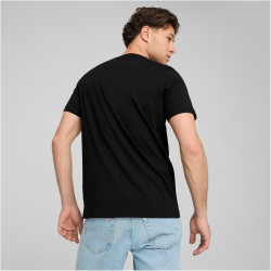 PUMA BVB Borussia Dortmund Essentials T-Shirt Herren 10 - PUMA black/shadow gray S