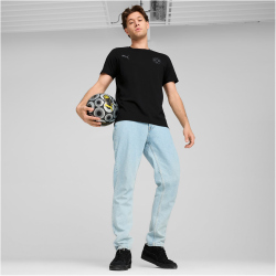 PUMA BVB Borussia Dortmund Essentials T-Shirt Herren 10 - PUMA black/shadow gray S