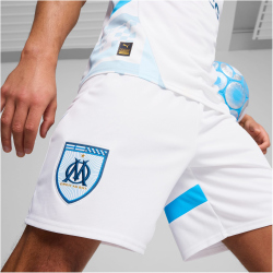 PUMA Olympique Marseille Shorts 2024/25 Herren 01 - PUMA white/bleu azur S