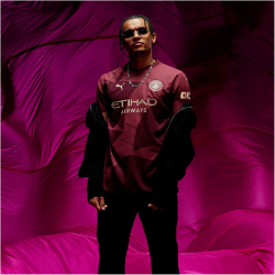 PUMA Manchester City FC Ausweichtrikot 2024/25 Kinder 03 - dark jasper 116