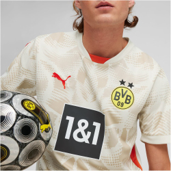 PUMA BVB Borussia Dortmund Torwarttrikot 2024/25 Herren 38 - alpine snow/putty S