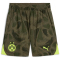 PUMA BVB Borussia Dortmund Promo Torwartshorts Herren 97 - olive drab/myrtle L