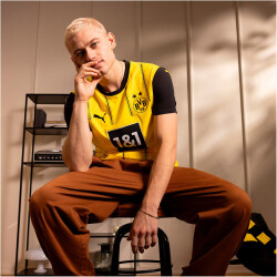 PUMA BVB Borussia Dortmund Heimtrikot 2024/25 Herren 01 - faster yellow/puma black M