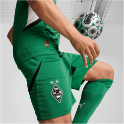 PUMA Borussia M&ouml;nchengladbach Shorts 2024/25 Herren 04 - archive green/puma black S