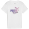 PUMA Essentials+ Graphic T-Shirt M&auml;dchen 02 - PUMA white 152