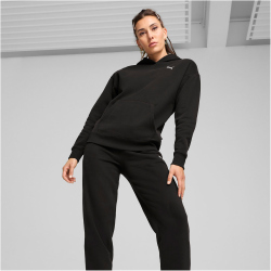 PUMA Loungewear Fleece Jogginganzug Damen 01 - PUMA black S
