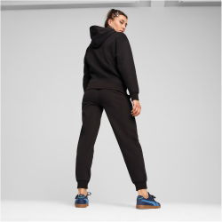 PUMA Loungewear Fleece Jogginganzug Damen 01 - PUMA black S