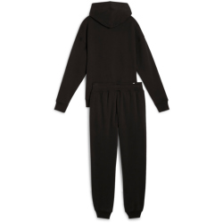 PUMA Loungewear Fleece Jogginganzug Damen 01 - PUMA black S