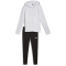 PUMA Metallic Fleece Jogginganzug Damen 42 - silver mist XS