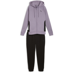 PUMA Classic Fleece Kapuzen-Jogginganzug Damen 30 - pale...