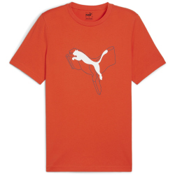 PUMA Essentials+ Logo Lab Cat T-Shirt Herren 18 -...