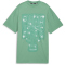 PUMA Arc-hitect Sparkle Trophy T-Shirt Damen 01 - jade frost XS