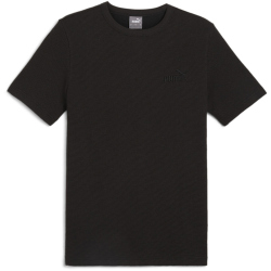 PUMA Essentials Elevated Waffle T-Shirt Herren 01 - PUMA black XXL