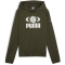 PUMA Active Sports Polyester leichter Hoodie Jungen 70 - dark olive 116
