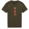 PUMA Active Sports Graphic T-Shirt II Jungen 70 - dark olive 128