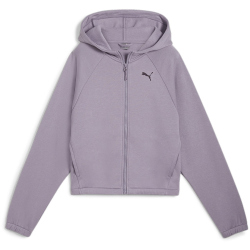 PUMA Motion Fleece Kapuzenjacke Damen 30 - pale plum XS