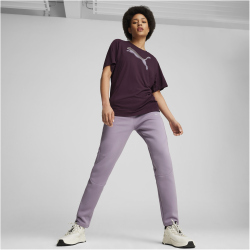 PUMA Evostripe T-Shirt Damen 44 - midnight plum XS