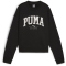 PUMA Squad Fleece Crew Sweatshirt Damen 01 - PUMA black XS
