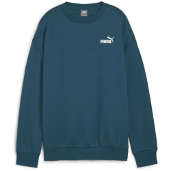 PUMA Essentials+ Relaxed Small Logo Fleece Crew...