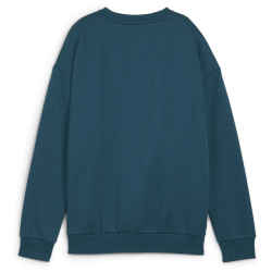 PUMA Essentials+ Relaxed Small Logo Fleece Crew...