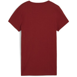 PUMA Essentials+ Script T-Shirt Damen 13 - intense red S