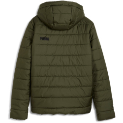 PUMA ESS Hooded Winterjacke Jungen 70 - dark olive 110