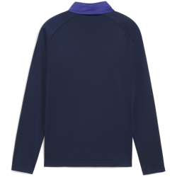 PUMA IndividualLIGA 1/4-Zip Trainings-Top Kinder 01 - club navy 128