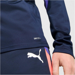 PUMA IndividualLIGA 1/4-Zip Trainings-Top Herren 01 - club navy S