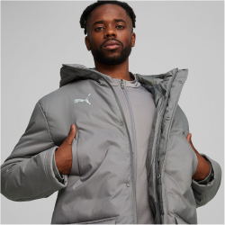 PUMA teamFINAL Winterjacke Herren 13 - cast iron/puma silver XXL