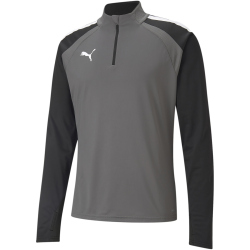 PUMA teamLIGA 1/4-Zip Top 13 - smoked pearl/puma white XS