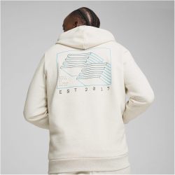 PUMA x HYROX Graphic Hoodie Herren 05 - PUMA white heather M