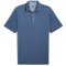 PUMA Fair Isle Trim Poloshirt Herren 02 - blue horizon XS