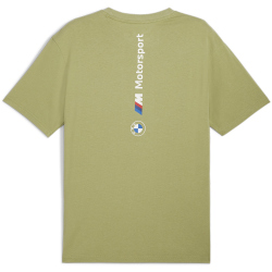 PUMA BMW M Motorsport Essentials+ Logo T-Shirt Herren 05 - calming green S