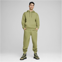 PUMA BMW M Motorsport Essentials+ Fleece Hoodie Herren 05 - calming green S