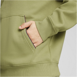 PUMA BMW M Motorsport Essentials+ Fleece Hoodie Herren 05 - calming green S