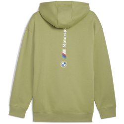 PUMA BMW M Motorsport Essentials+ Fleece Hoodie Herren 05 - calming green XXL