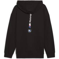 PUMA BMW M Motorsport Essentials+ Fleece Hoodie Herren 01 - PUMA black L