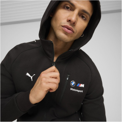 PUMA BMW M Motorsport Kapuzenjacke Herren 01 - PUMA black S
