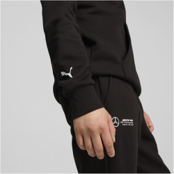 PUMA Mercedes-AMG Petronas Essentials Hoodie Herren 01 - PUMA black M