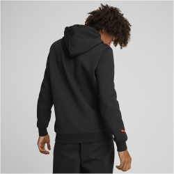 PUMA Formel 1 Essentials Logo Fleece Hoodie Herren 01 - PUMA black XL