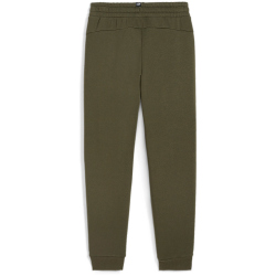 PUMA Ess+ Metallic 2 Col Logo Fleece-Jogginghose CL Jungen 77 - dark olive 152