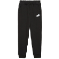 PUMA Ess+ Metallic 2 Col Logo Fleece-Jogginghose CL Jungen 60 - PUMA white/medium gray 152