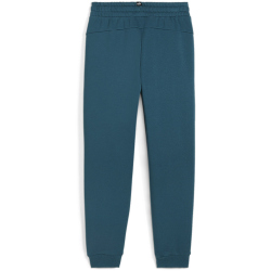 PUMA Ess+ Metallic 2 Col Logo Fleece-Jogginghose CL Jungen 08 - cold green 152