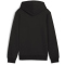 PUMA Ess+ Metallic 2 Col Big Logo Fleece-Hoodie Jungen 60 - PUMA white/medium gray 140