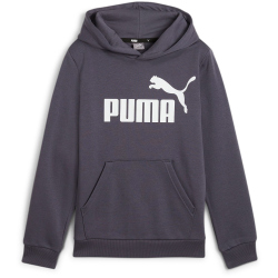 PUMA Essentials Big Logo Fleece-Hoodie Jungen 23 - galactic gray 152