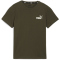 PUMA Essentials Small Logo T-Shirt Jungen 07 - dark olive 110