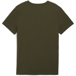 PUMA Essentials Logo T-Shirt Jungen 07 - dark olive 152
