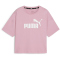 PUMA Essentials Cropped Logo T-Shirt Damen 49 - mauved out XS